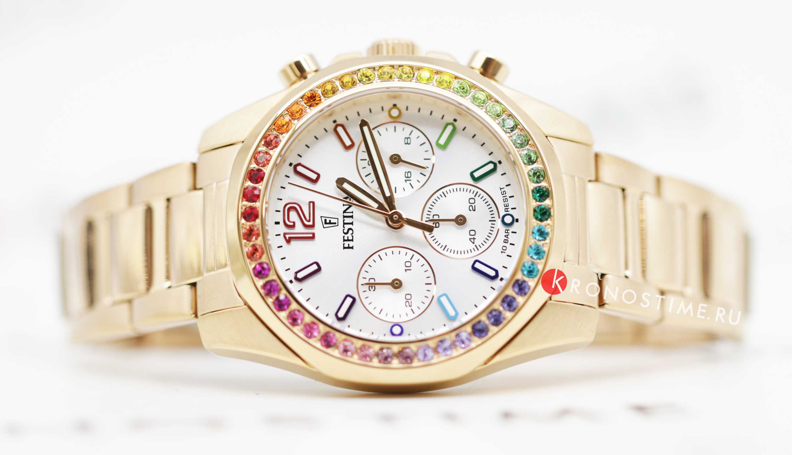 Festina Festina Boyfriend F20639/2 женские часы белый циферблат на запястье